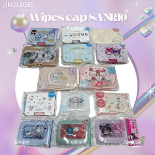 พร้อมส่ง ฝาทิชชู่เปียกSanrio Disney Wet wipe Lid ฝาปิดซองทิชชู่เปียก 3มิติ มีหลายไซส์ให้เลือก ของแท้จากญี่ปุ่น