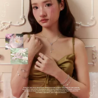 กำไล Aurora Bloom Magical Tennis Bracelet (แนะนำวัดข้อมือก่อนสั่ง) - The Green Box