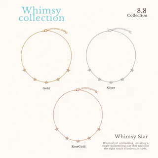Socrush.bkk | WHIMSY STAR necklace | SN-110 |สร้อยคอ ดาว จี้ดาว