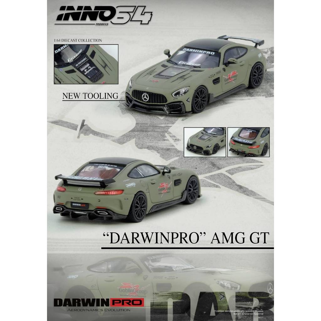 DARWIN PRO AMG GT 1:64 (INNO64)