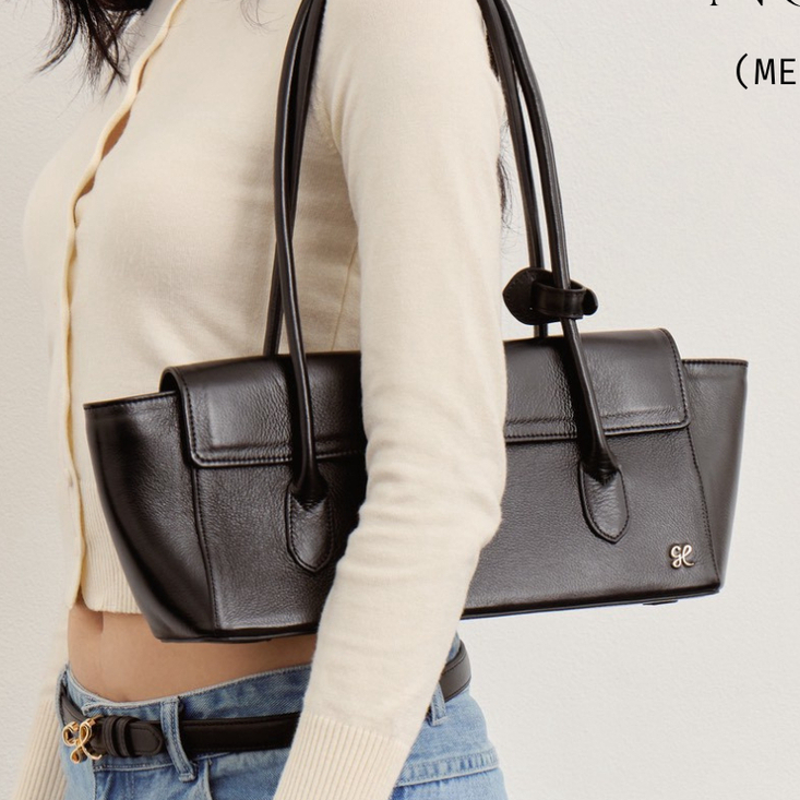 CHNiiNiN - Nordi (medium) east west bag กระเป๋าสะพายหนังวัวแท้