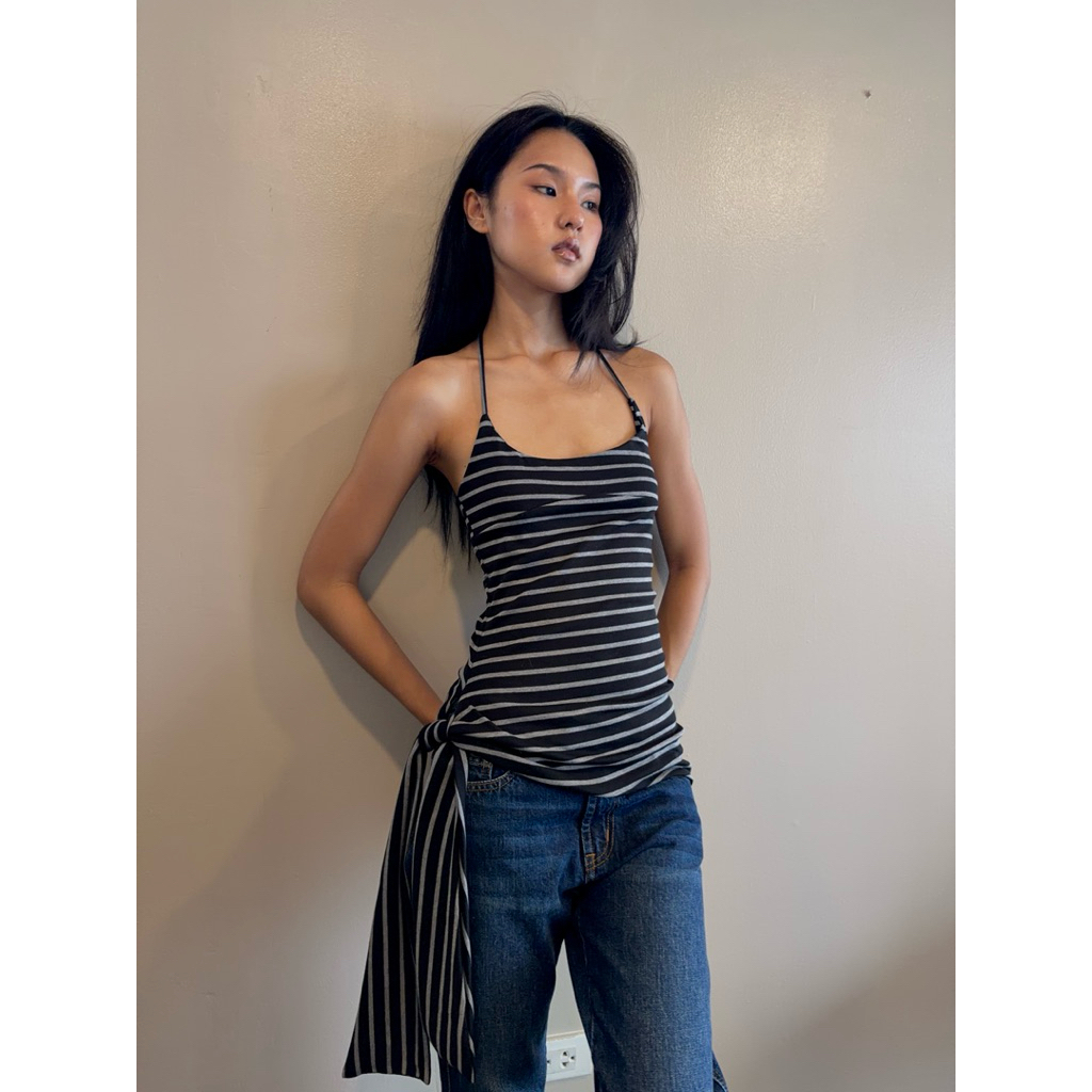 SLEEPY MURPHY | FRANKIE HALTER TIE TOP