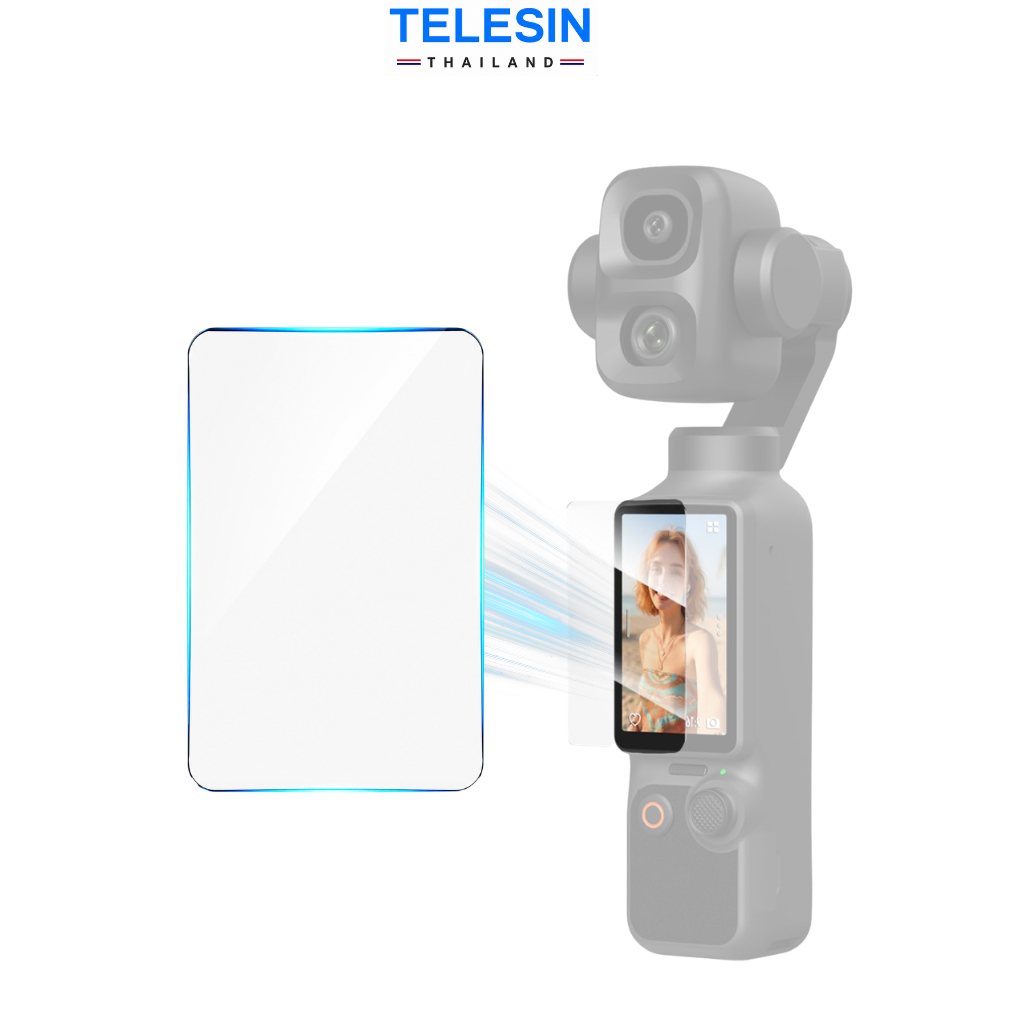 TELESIN DJI Osmo Pocket 4P AR Screen Protector ฟิลม์กันกระแทก (S6-FLM-40-TDJ)