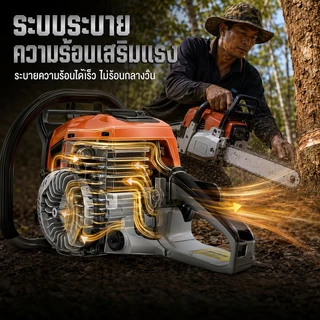 เลื่อยยนต์ เเครื่องเลื่อยไม้ / เลื่อยโซ่ บาร์ 24 นิ้ว เครื่องตัดไม้ เครื่องตัดไม้ เลื่อยไฟฟ้า 9000W สตาร์ทเบา