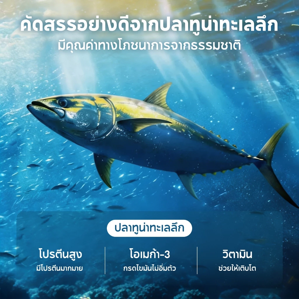 สินค้าใหม่ กระป๋องทูน่าเนื้อแดงแมว PET RECORD 430g 3รส โปรตีน≥30% น้ำซุปช่วยดื่มน้ำ โอเมก้า3 บำรุงขน แมวทุกวัย thumbnail 4