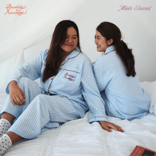 ชุดนอน Buddy Knappy - Make Friend Collection (แขนยาว-ขายาว)