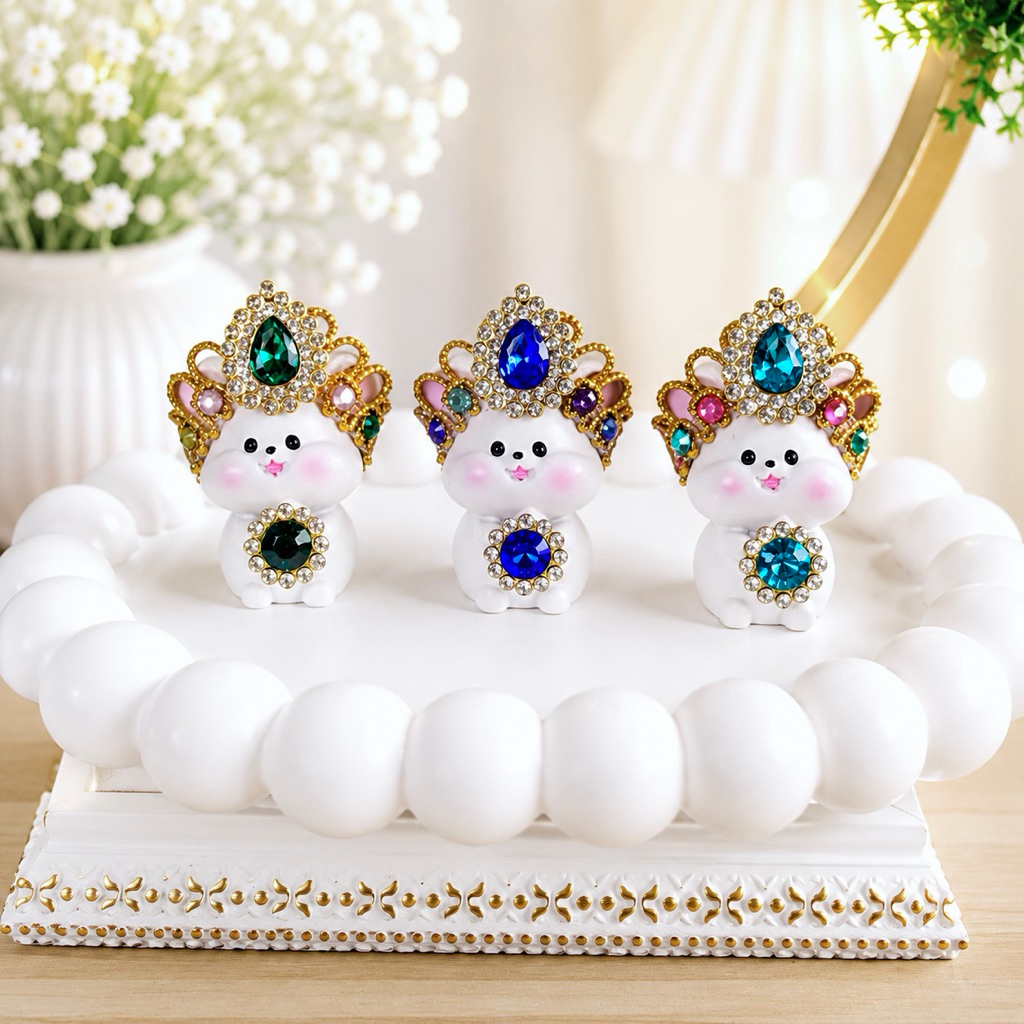 หนูมุสิกะ บริวารพระพิฆเนศ รุ่น เพชรพชรบันดาลพร