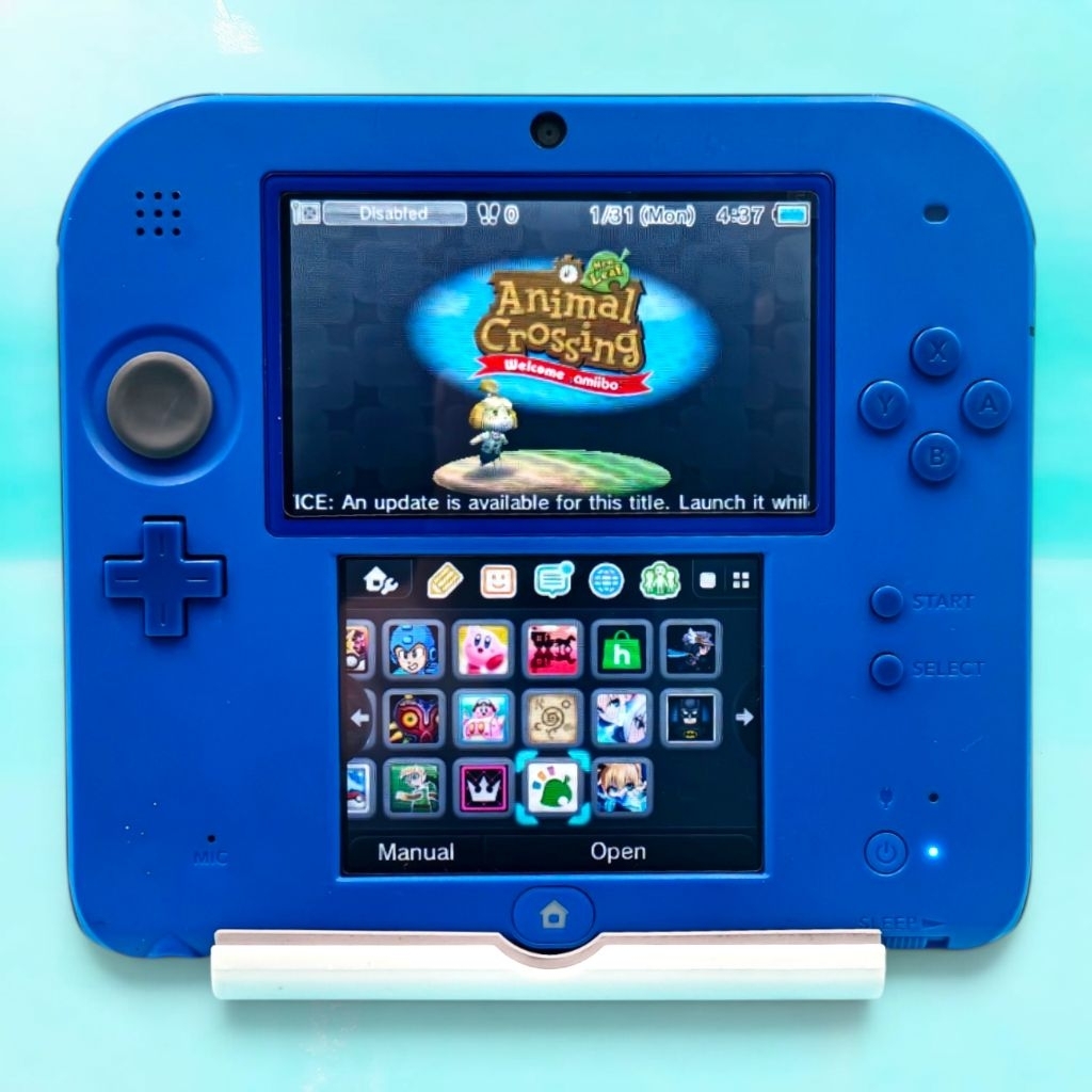 แปลงครบสายมืด + ติดตั้ง Freeshop Nintendo 2DS  โหลดเกมฟรี 24 ชม. + เมม 32GB พร้อมเล่นทันที