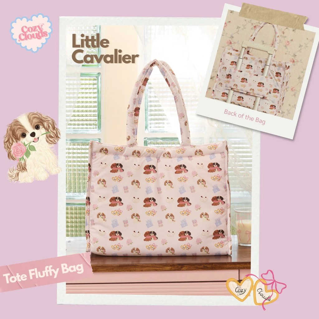 Little Cavalier Tote Fluffy Bag