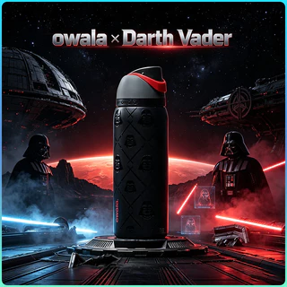 owala FreeSip Darth Vader ขวดน้ำเก็บอุณหภูมิ โอวาล่า ความจุ 24oz/ 32oz วัสดุสแตนเลส 304 BPA Free