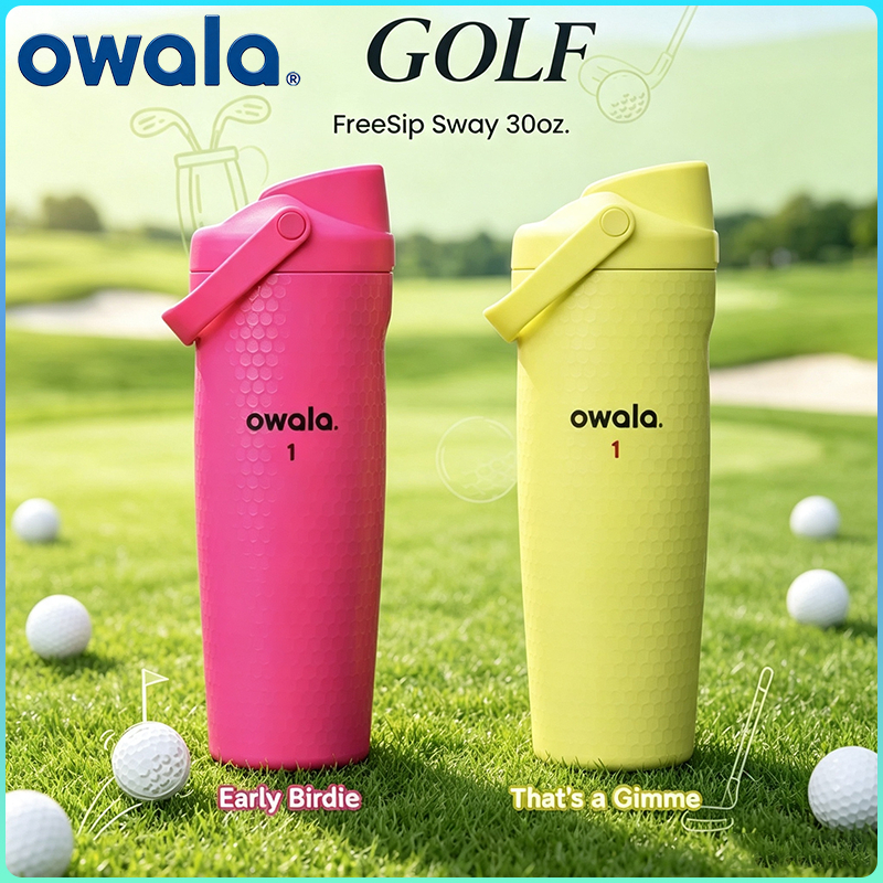 owala FreeSip Sway Early Birdie / Is a Gimmie ขวดน้ำเก็บอุณหภูมิ โอวาล่า ความจุ 30oz วัสดุสแตนเลส304