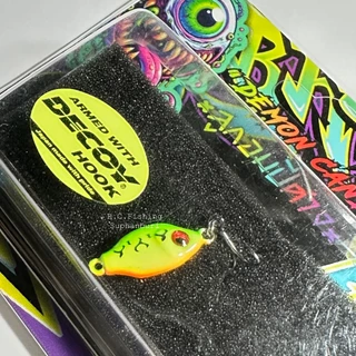 ลูกอมปิศาจ Demon Candy Micro Jig 2.4g/2.8g/3.3g เหยื่อตกปลากะพง ไมโครจิ๊กจิ๋ว Armed with DECOY Hook