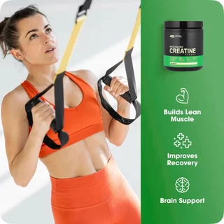 Optimum Nutrition Creatine 300กรัม ครีเอทีนโมโนไฮเดรต เพิ่มกล้ามเนื้อ เพิ่มพลัง เหมาะสำหรับออกกำลังกาย