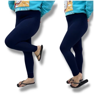 กางเกงเลคกิ้งผ้ายืด เรย่อน สแปนเด็กซ์ ขายาวผ้านิ่มใส่สบาย ขนาด L, XL, 2XL, 3XL,4XL (Legging)