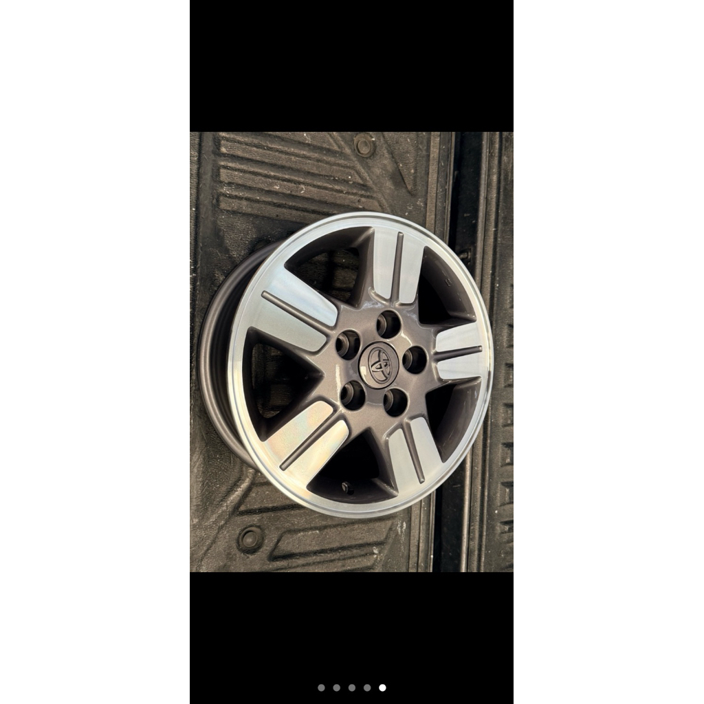 ล้อแม็กซ์ Toyota Vigo ขอบ15 5รู114 ราคาต่อวง ซื้อแยกวงได้