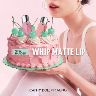 [New Shades] CathyDollxMaeng วิปแมทท์ลิป 2.8g #ลิปแมทท์เนื้อวิป #WhipMatteLip (ลิปแมทท์ ลิป)