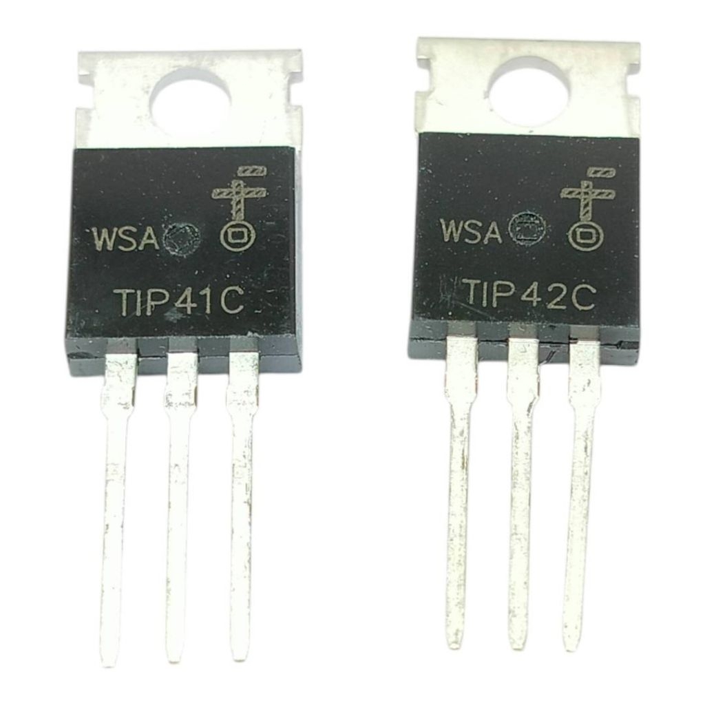 1pcs ทรานซิสเตอร์  TIP41 TIP42 TIP41C TIP42C Complementary Power Transistors