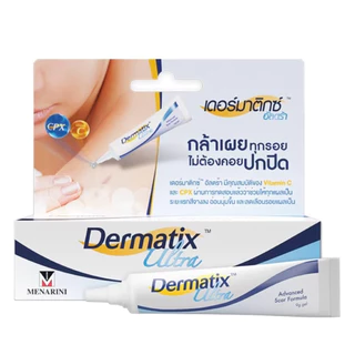 สินค้าขายดี เดอร์ มาติกซ์ อัลตร้า เจล 15 กรัม Der matix Ultra Gel เจลลดรอยแผลเป็น *แท้100% Exp. 2028