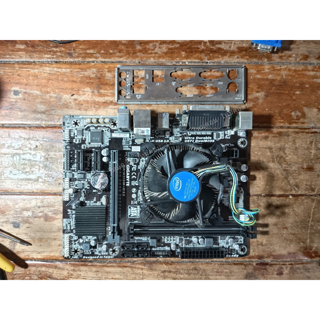 (ใหม่คอม) ชุดบอร์ด 1151 GIGABYTE + intel Core i5-6400 ใช้ได้ปกติถูกๆ 😮😲