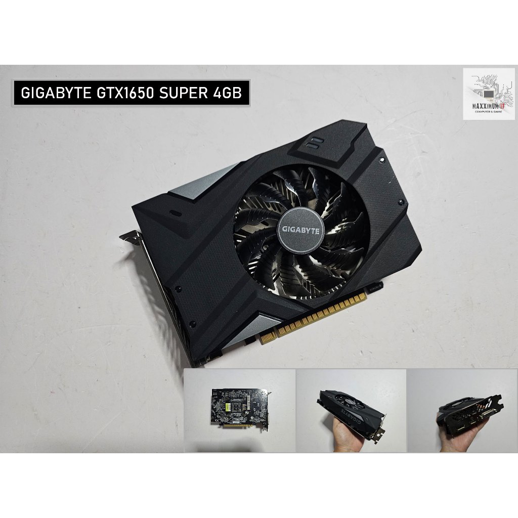 การ์ดจอ (VGA) GTX1650 SUPER 4GB (มือสอง)