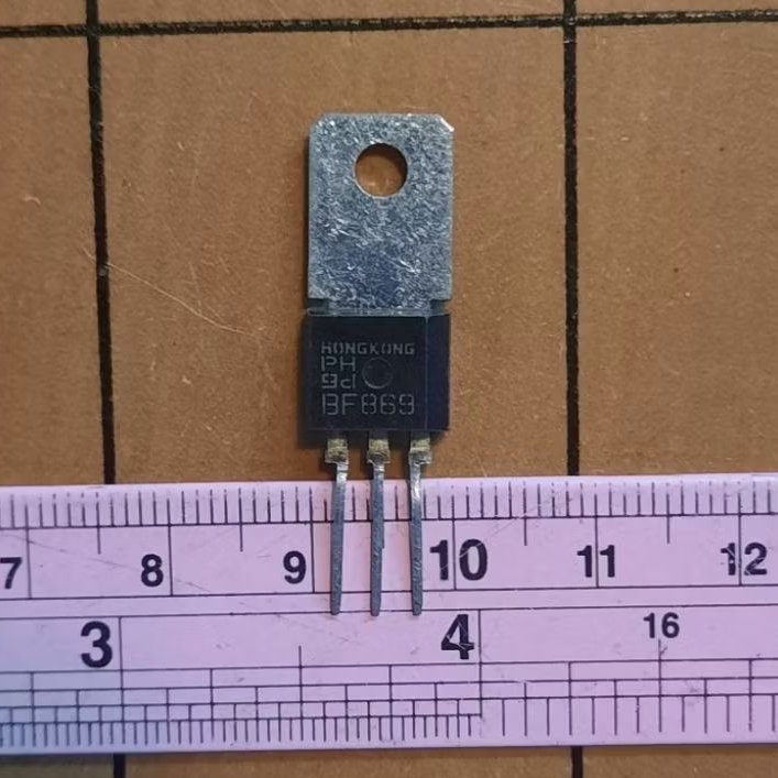 ,ทรานซิสเตอร์BF869High Voltage