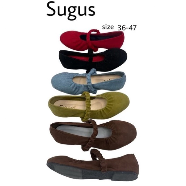 รองเท้าแมรี่เจน Mary Jane บัลเล่ห์ รุ่นk-8299 sugus (ไซส์ 36-47)
