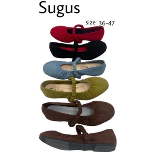 รองเท้าแมรี่เจน Mary Jane บัลเล่ห์ รุ่นk-8299 sugus (ไซส์ 36-47)
