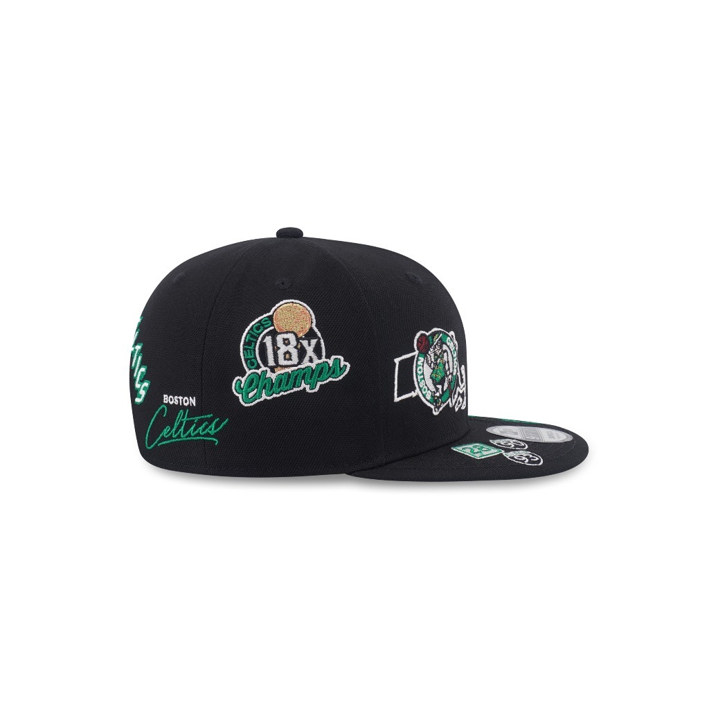 New Era قبعة 9Fifty ‏Boston Celtics ‏NBA — أسود — صورة 5