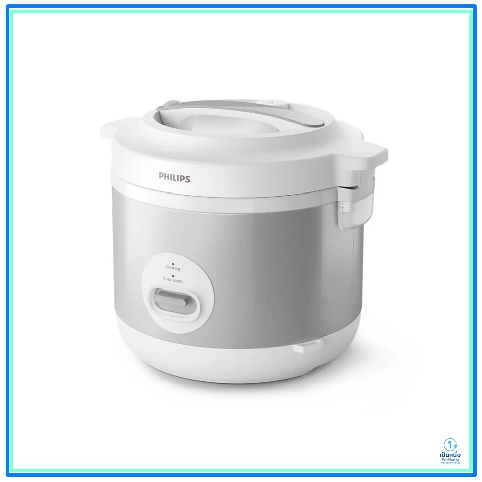 ฟิลลิปส์ หม้อหุงข้าว ขนาด 1.8 L(10ถ้วย) รุ่น HD3008/30 PHILIPS RICE COOKER SIZE 1.8 L. HD3008/30