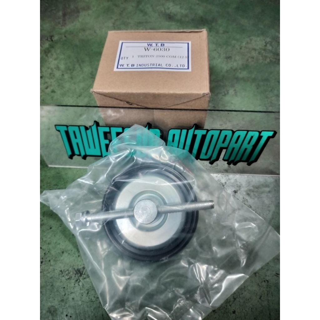 ลูกลอกสายพานแอร์ มีน็อตสกรูTRITON 2500 COMMONRAIL 88.5มิล W6030 WTB MADE IN THAILAND