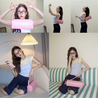 รุ่นใหม่ล่าสุด🌟🔥แท้ Gentlewoman Archive Shoulder Bag กระเป๋า Gentlewoman แท้ กระเป๋าสะพายไหล่ กระเป๋าถือ✨กระเป๋า SVG