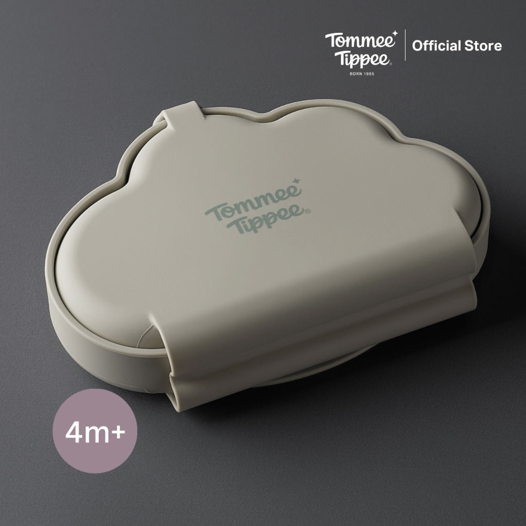 Tommee Tippee จานซิลิโคนพับได้ สำหรับเด็กวัยหัดทาน 4 เดือน รูปที่ 7