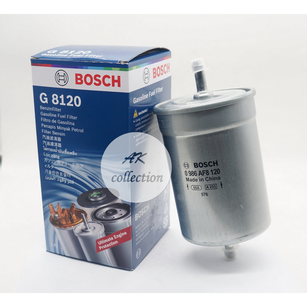 BMW กรองเบนซิน Bosch G8120 KL9  BMW E28 E30 E32 E34 E36  /เครื่อง M10 M20 M40