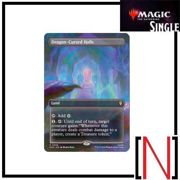 [MTG][Single][HOC] Dragon-Cursed Halls ระดับ Rare [ภาษาอังกฤษ]
