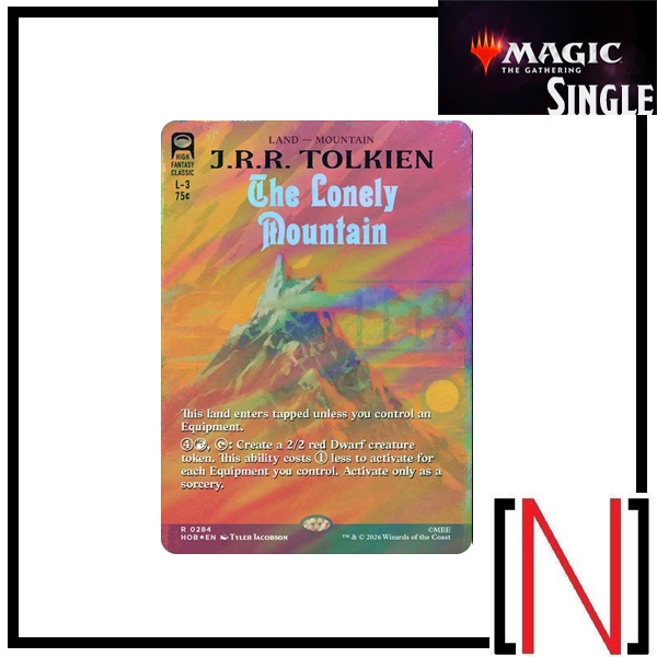 [MTG][Single][HOB] The Lonely Mountain ระดับ Mythic รูปแบบ Surge Foil [ภาษาอังกฤษ]