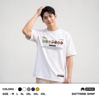 พร้อมส่ง เสื้อยืดพิมพ์ลาย " DARUMA"