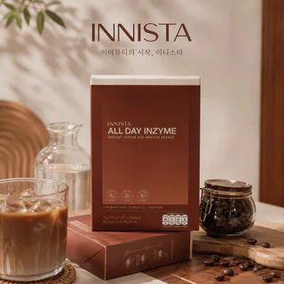 INNISTA กาแฟตัวแม่ กาแฟผสมเอนไซม์ 1 กล่อง (5 ซอง) กาแฟไม่มีน้ำตาล คาเฟ่อีนต่ำ
