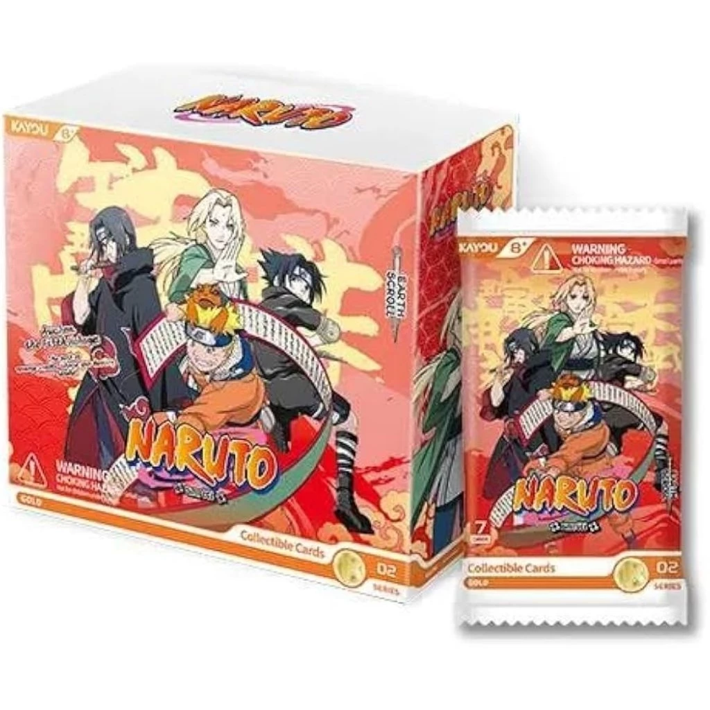 ตามล่าอิทาจิ Kayou Naruto 02 SEA (กล่องแดง ภาษาอังกฤษ) 1กล่องมี30ซอง เรทคาร์ตัน การ์ดนารูโตะ