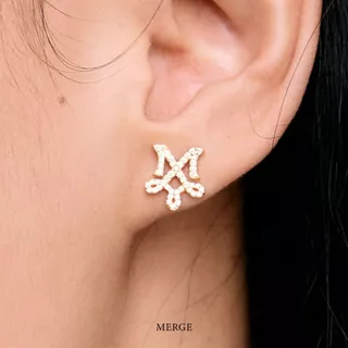 Merge Official - M Logo Earrings (พร้อมส่ง)