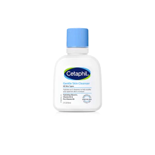 เซตาฟิล Cetaphil Gentle Skin Cleanser เจลทำความสะอาดผิวหน้าและผิวกาย สำหรับผิวบอบบาง แพ้ง่าย และทุกสภาพผิว 59 ml.