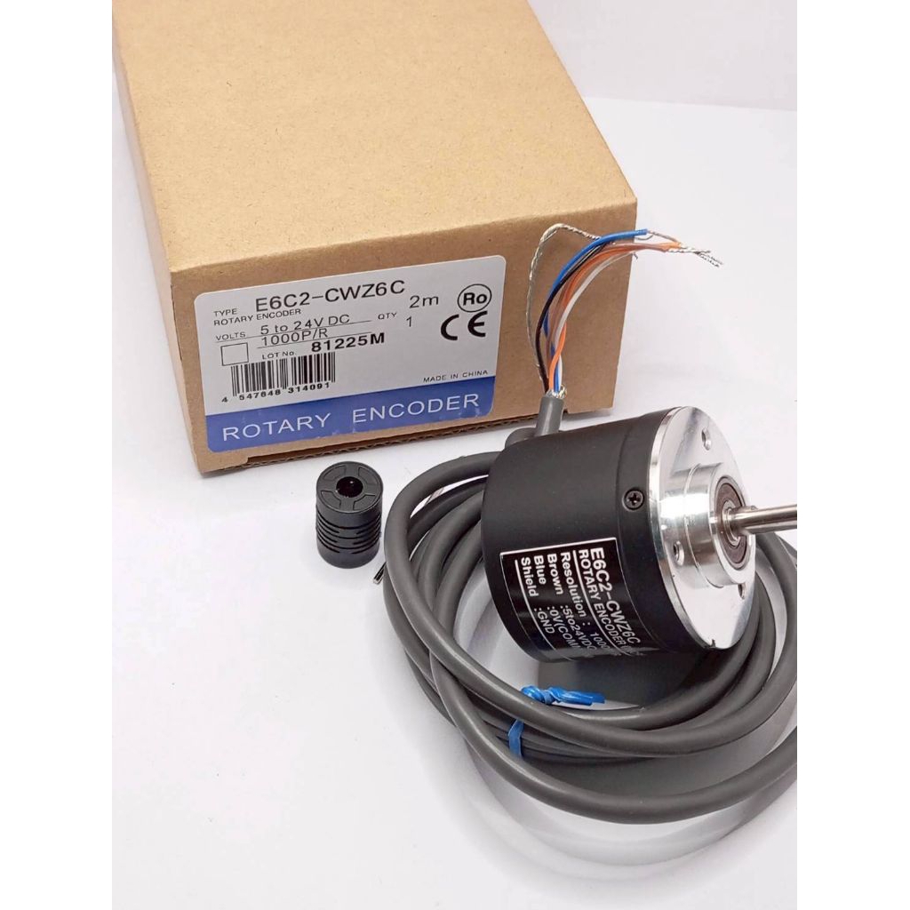 E6C2-CWZ6C 1000P/R E6C2-CWZ6C Incremental Rotary Encoder สินค้าใหม่พร้อมส่ง