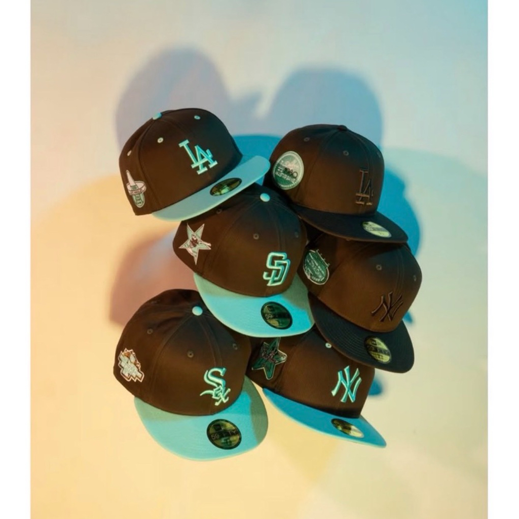 หมวก New Era New York  Mint Chocolate Brown Blue Tint 59FIFTY Fitted Cap