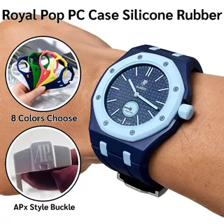 เคสสายนาฬิกา AP x SWATCH Royal Pop 8 สี PC Case Silicone พร้อมส่ง