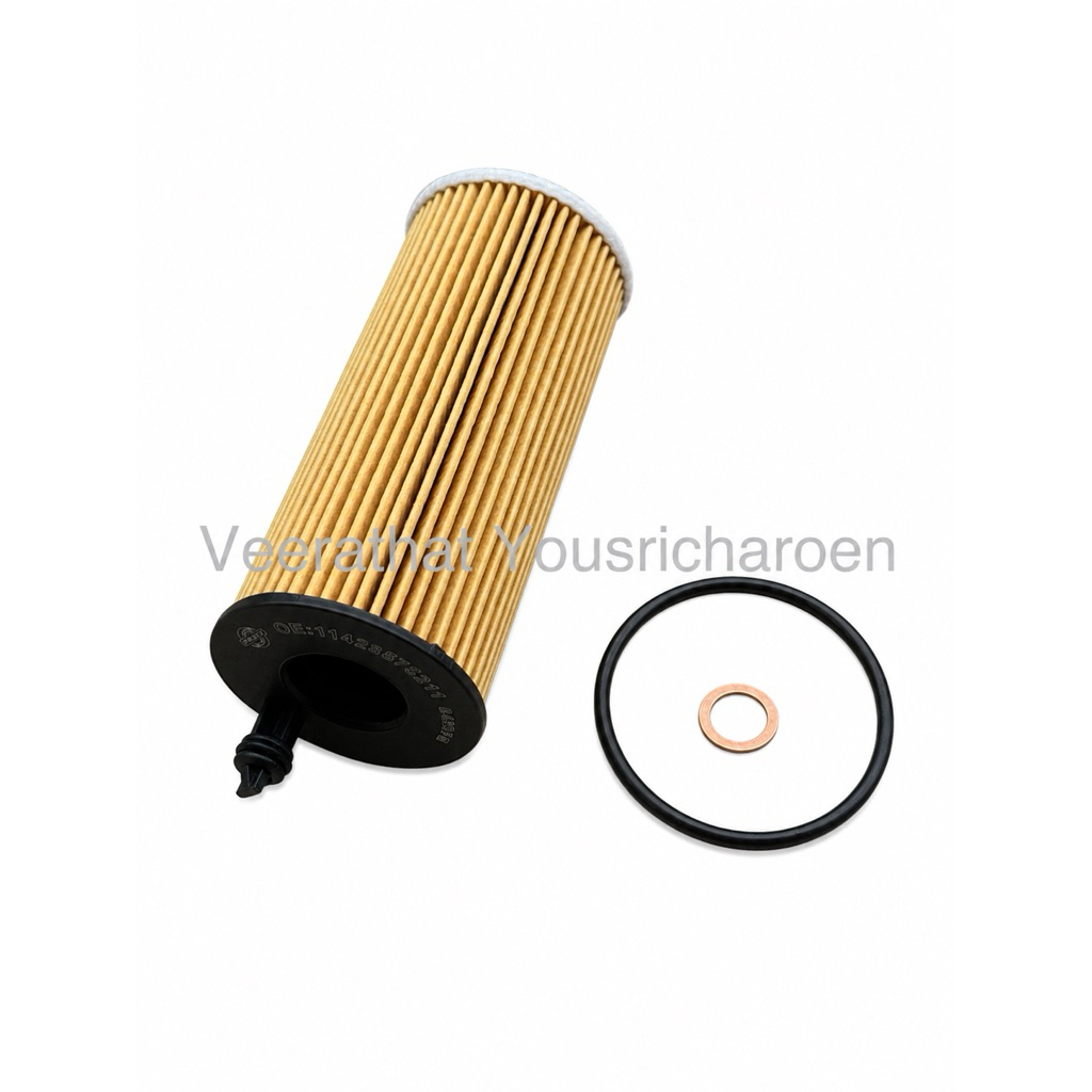 กรองน้ำมันเครื่อง BMW B38 B46 B47 B48 Engine Oil Filter 11428575211 ใส่ได้หลายรุ่น