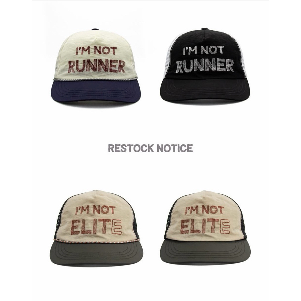 พร้อมส่งบางชิ้น))หมวกวิ่งRipoff Running Cap จากแบรนด์สตรีท