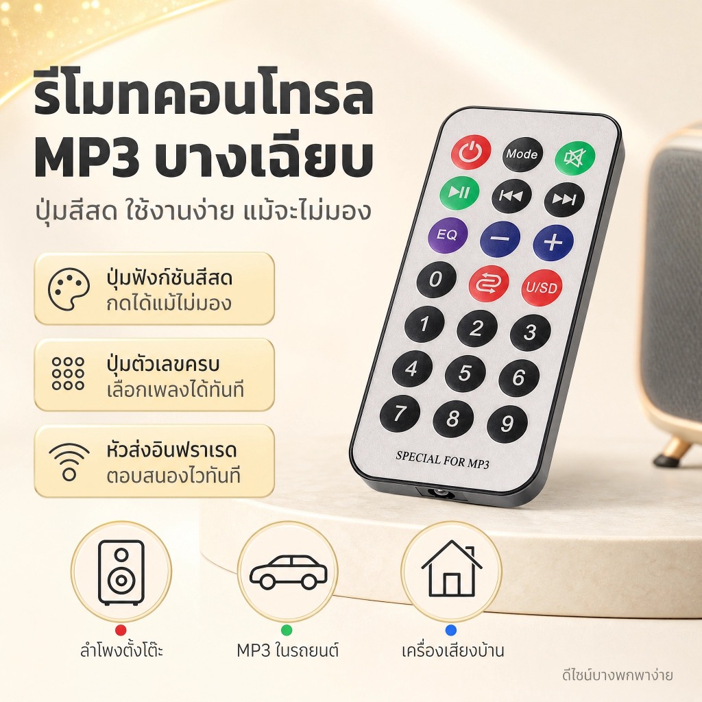 LEMO-T รีโมตคอนโทรลอเนกประสงค์สำหรับถอดรหัสซับวูฟเฟอร์ USB บอร์ดขยายกำลังสัญญาณพร้อมการ์ดบลูทูธดิจิทัล