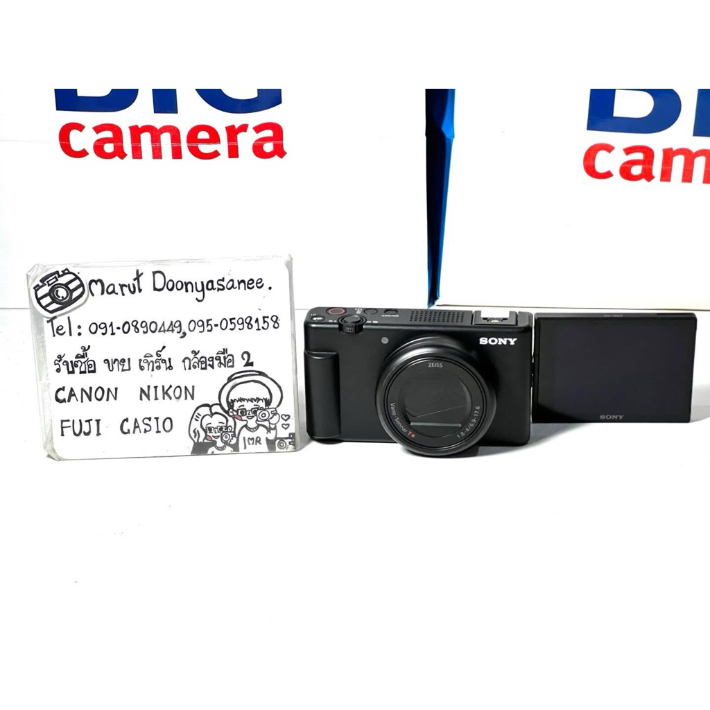 Sony ZV1M2 ( Zv-1 Mark II) สินค้ามือสองสภาพสวยไม่มีกล่อง โปรดอ่านรายละเอียดให้ครบถ้วน