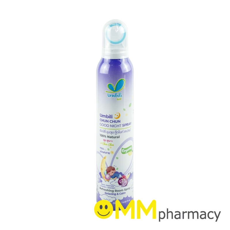 UMBILI CHUN CHUN  GOOD NIGHT SPRAY 250ML.
