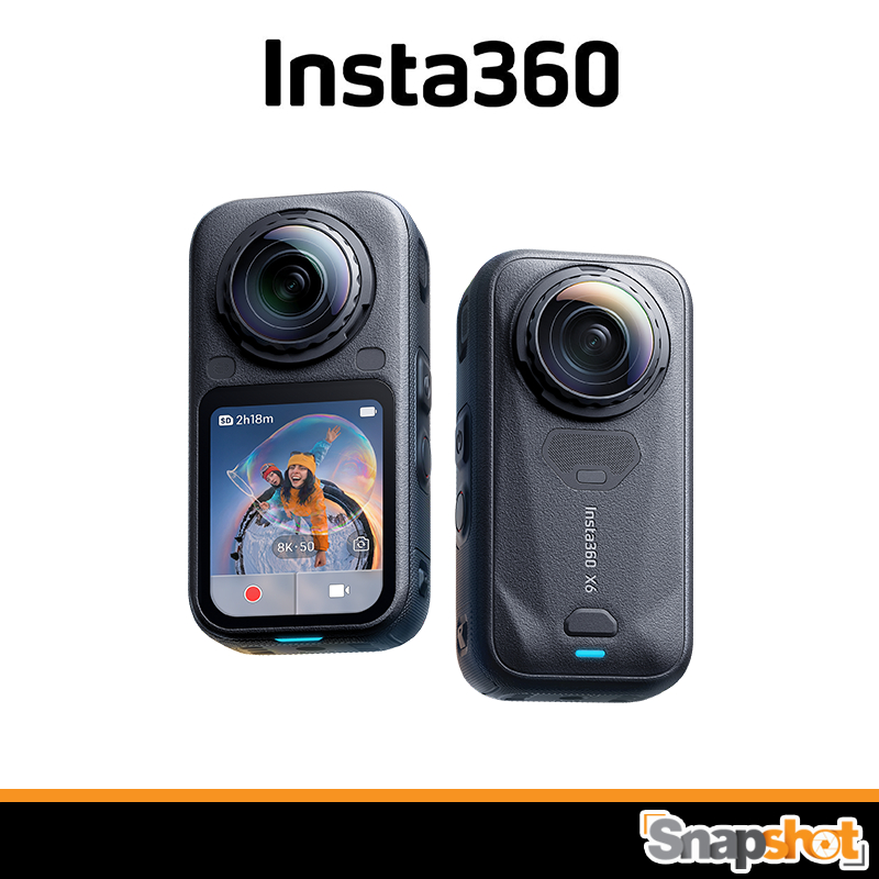 Insta360 X6 Action Camera ประกันศูนย์ กล้อง 360 องศา Insta 360 X6