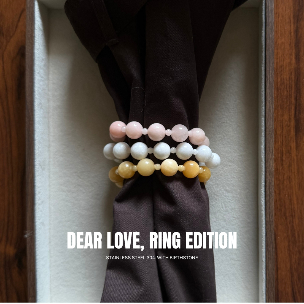 EMAU- REVERB BRACELET กำไลหินธรรมชาติรุ่นREVERB